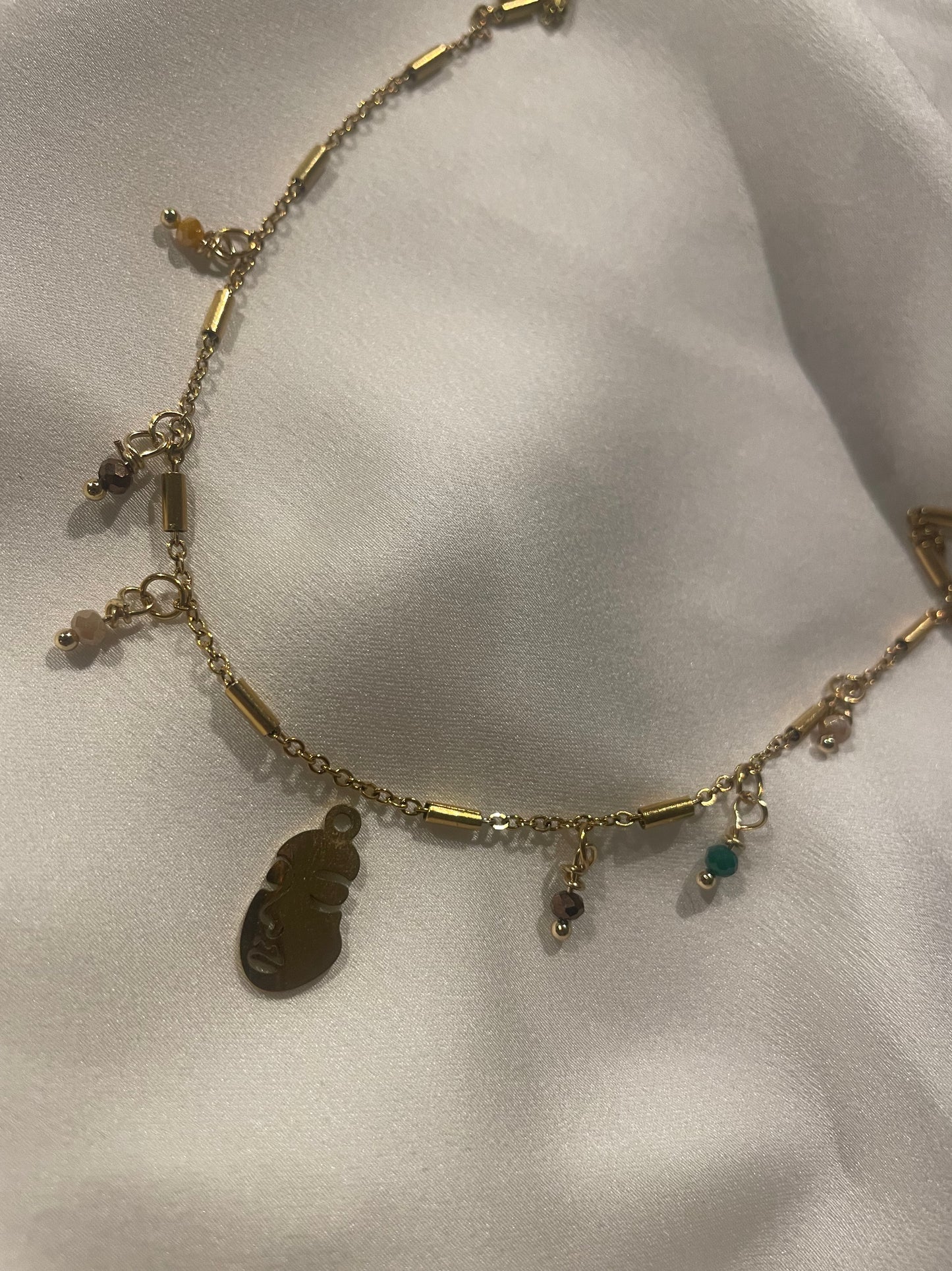 Chaîne 1 pendentif à personnaliser Gaïa