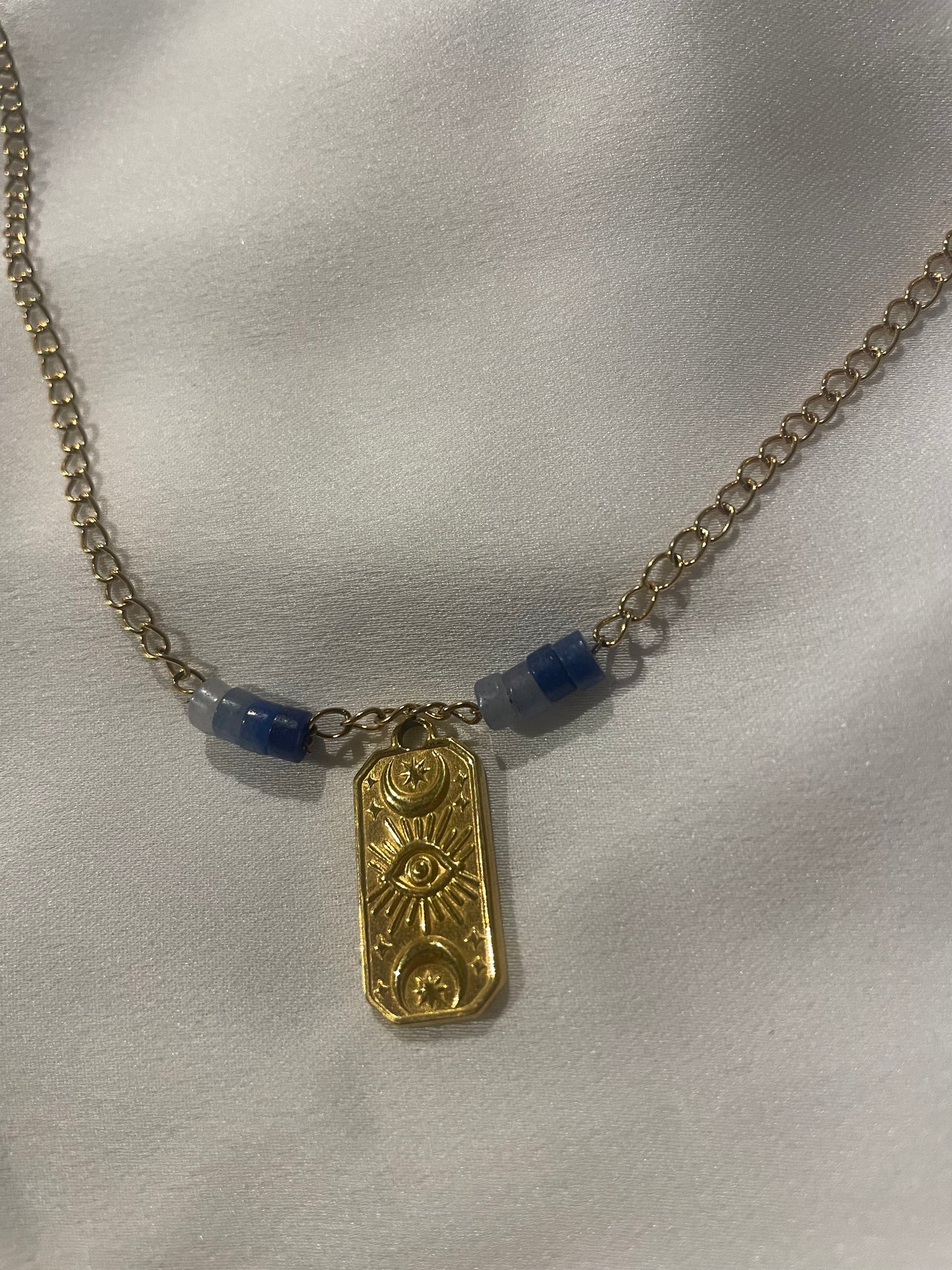 Chaîne 1 pendentif à personnaliser Adama