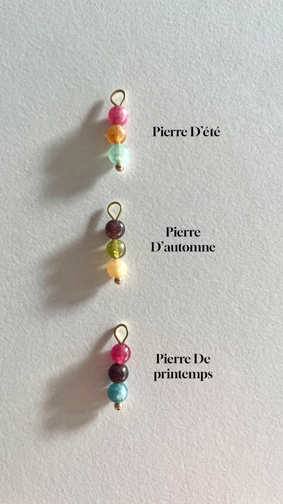Fiole à Créoles 6 pendentifs