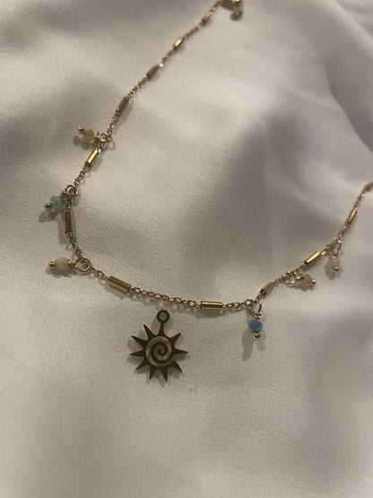 Chaîne 1 pendentif à personnaliser Celeste