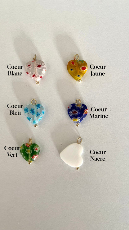 Fiole à Créoles 6 pendentifs