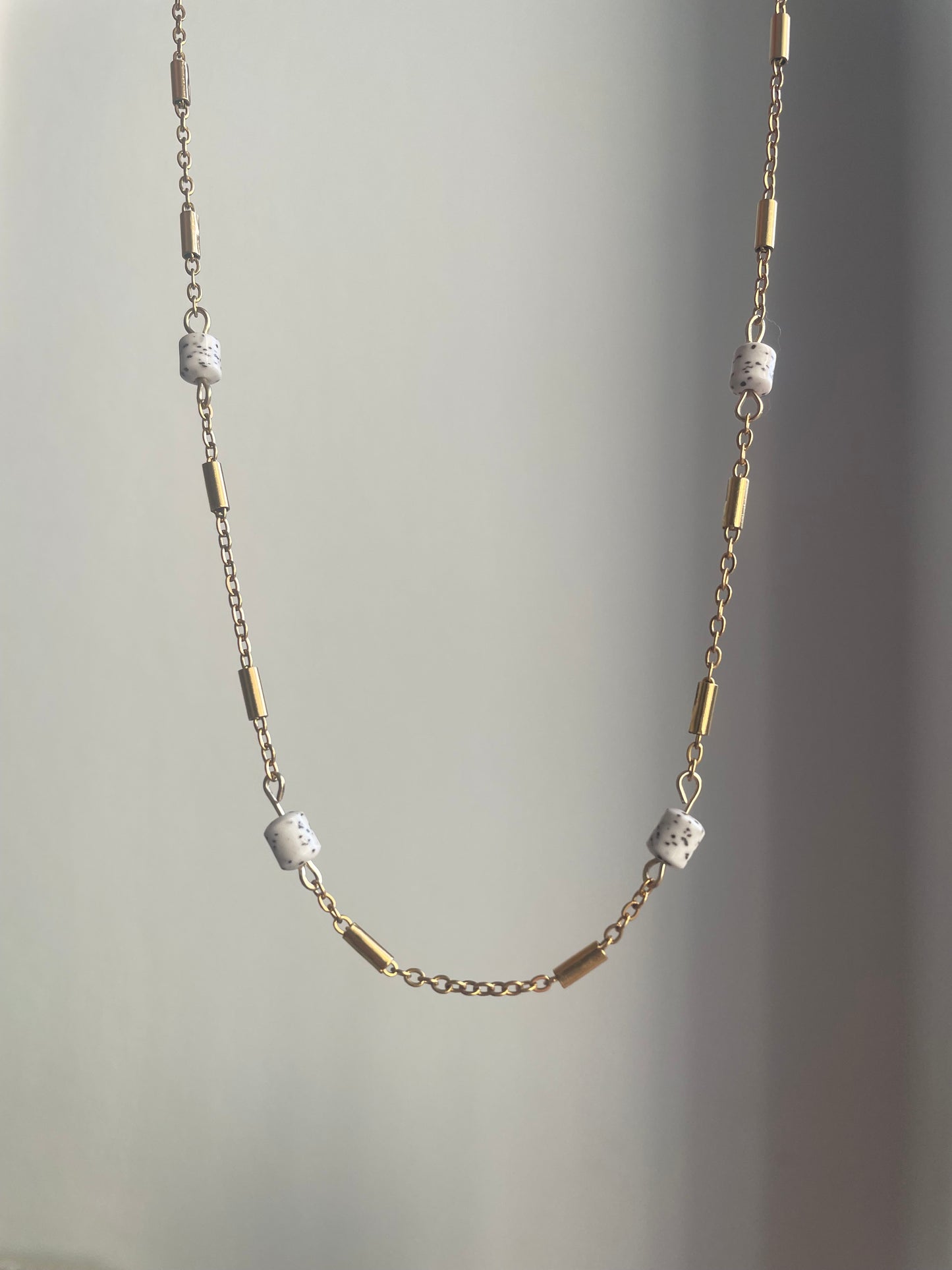 Chaîne 3 pendentifs à personnaliser Sol blanche