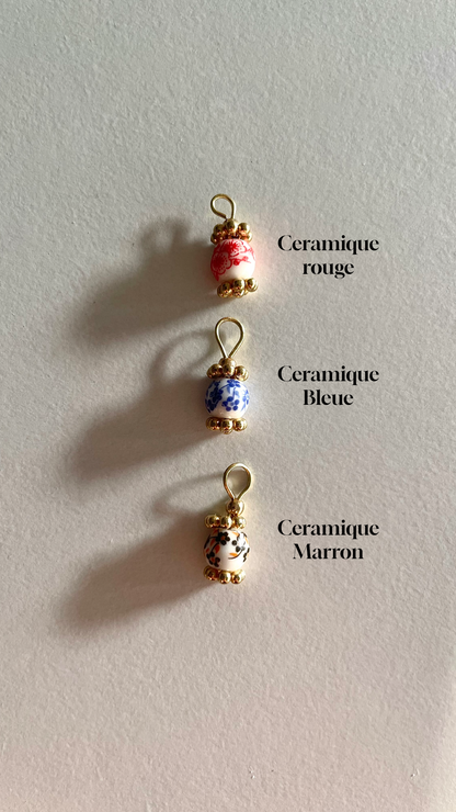 Fiole à Créoles 6 pendentifs