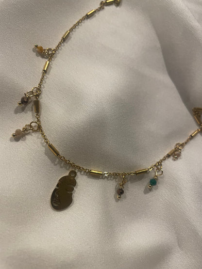 Chaîne 1 pendentif à personnaliser Gaïa