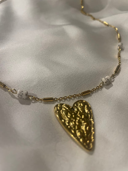 Chaîne 3 pendentifs à personnaliser Sol blanche