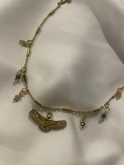 Chaîne 1 pendentif à personnaliser Gaïa