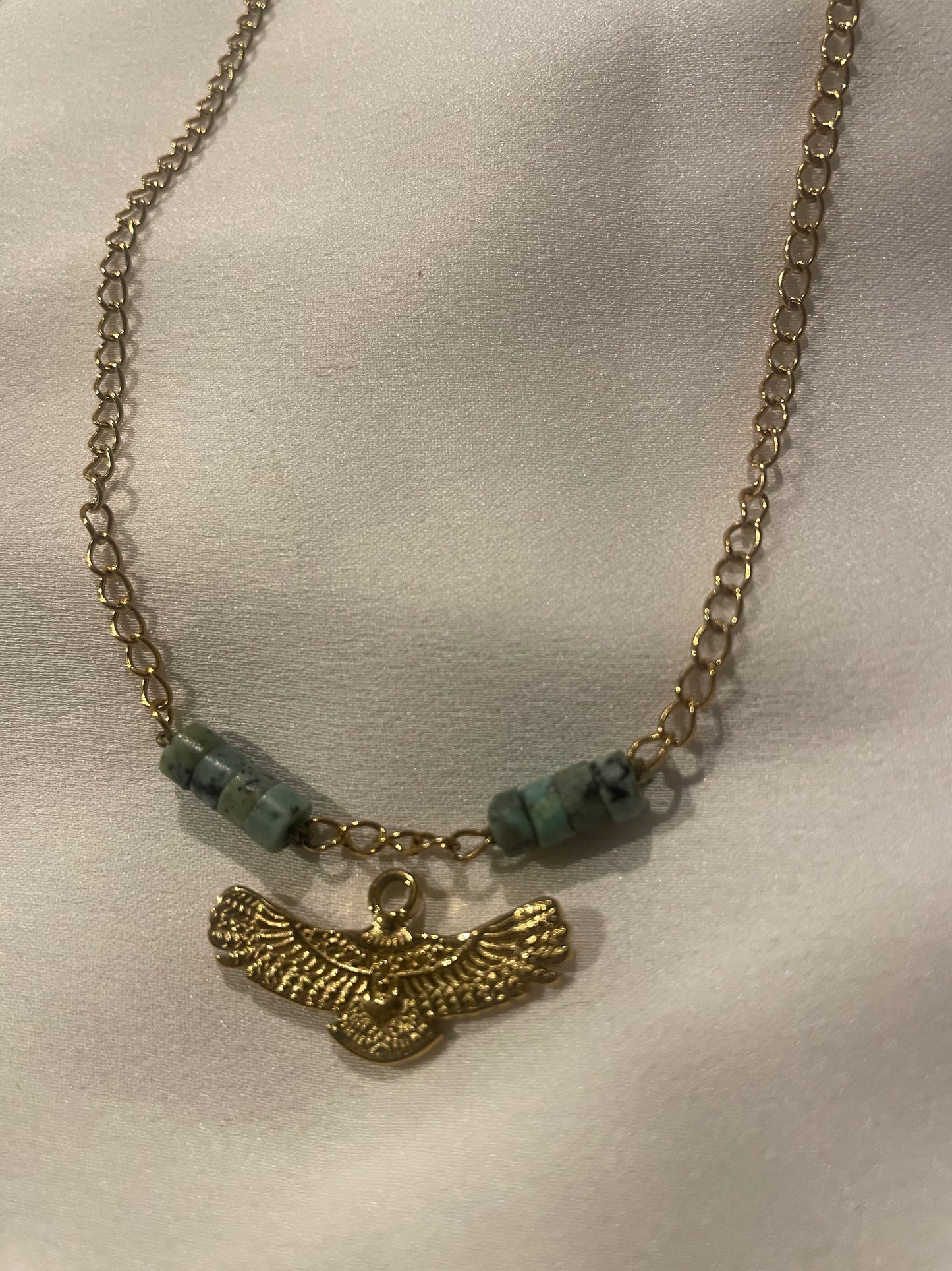 Chaîne 1 pendentif à personnaliser Adama