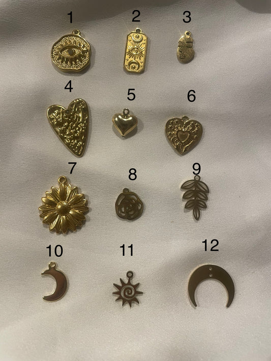 Chaîne 1 pendentif à personnaliser Amor